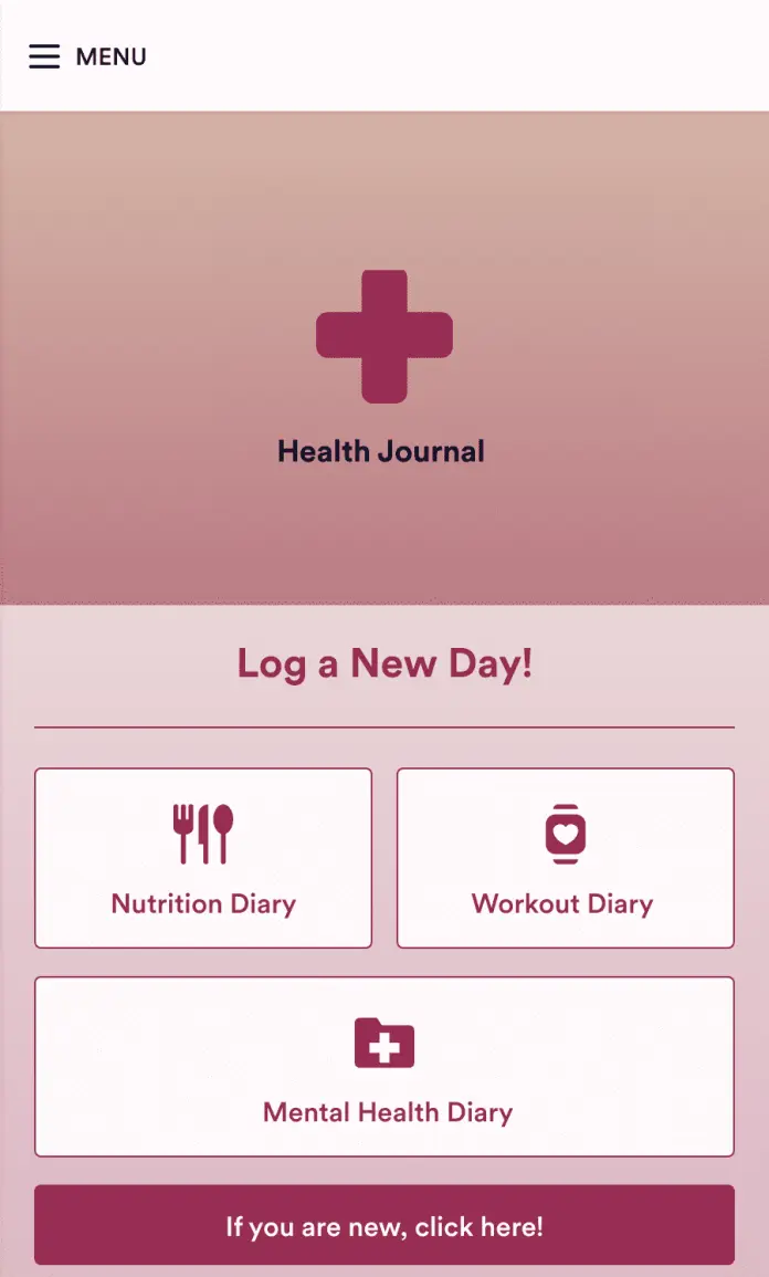 Health Journal App