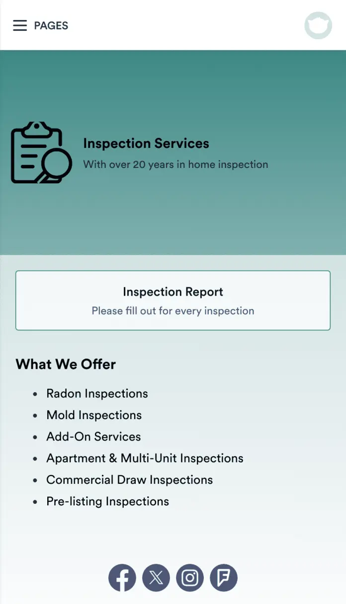 Home Inspection App