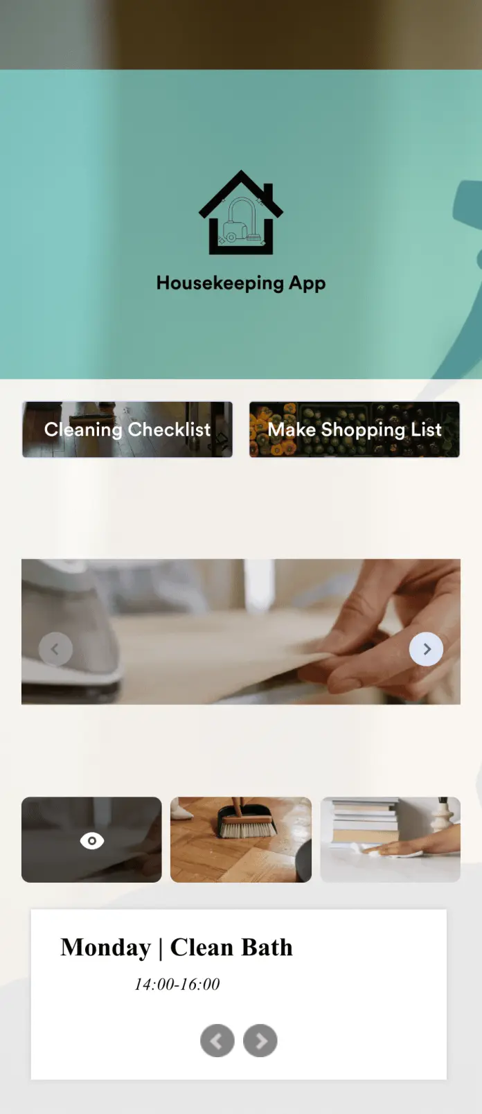 Housekeeping App