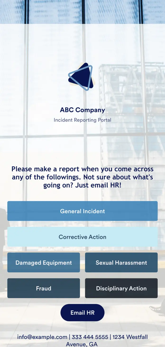 Incident Reporting App