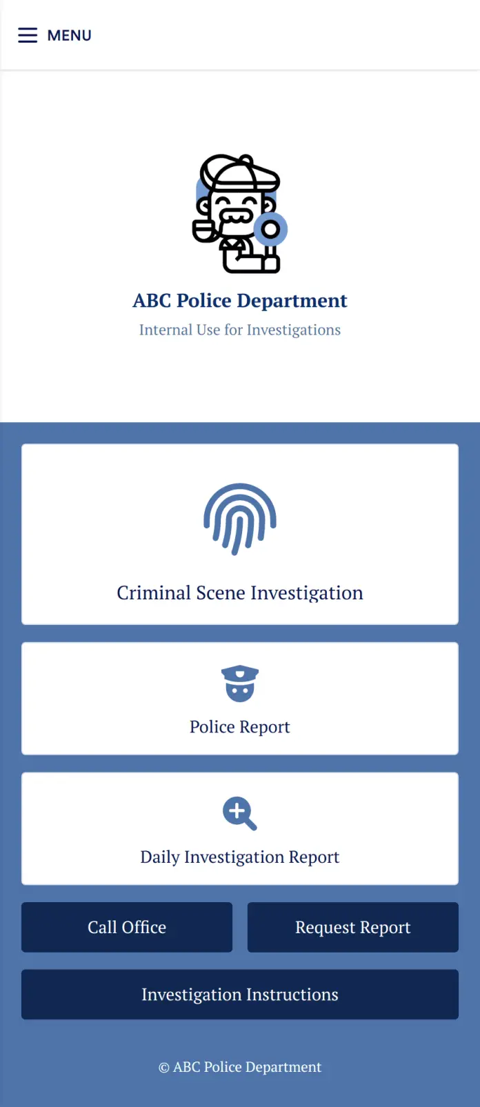 Investigation App