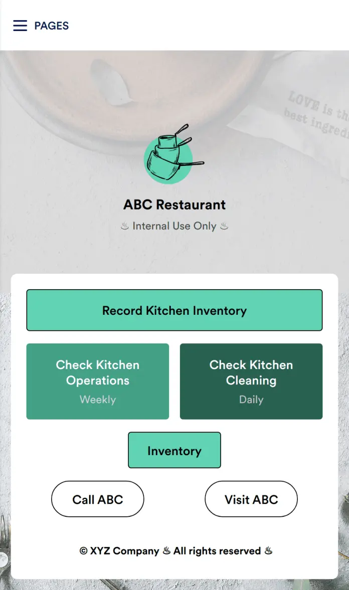 Kitchen Inventory App