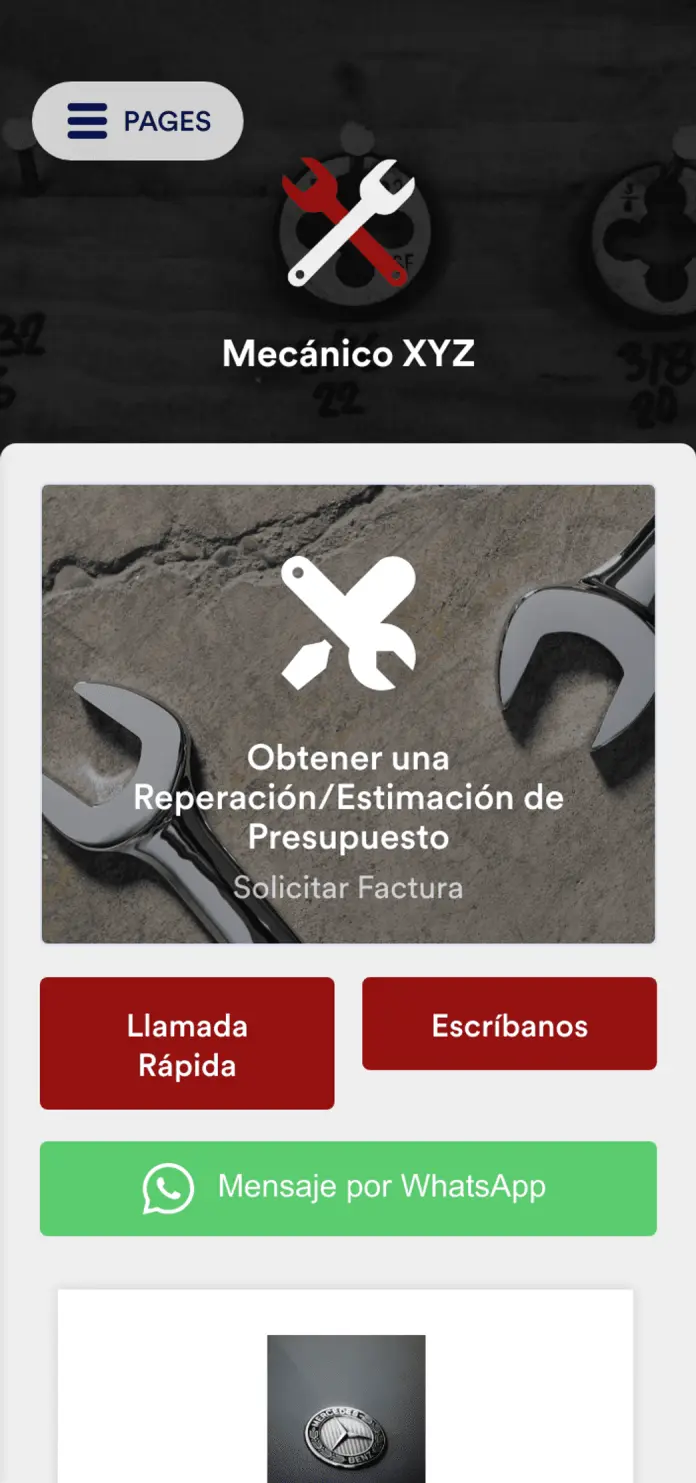 Labores Mecánicas App