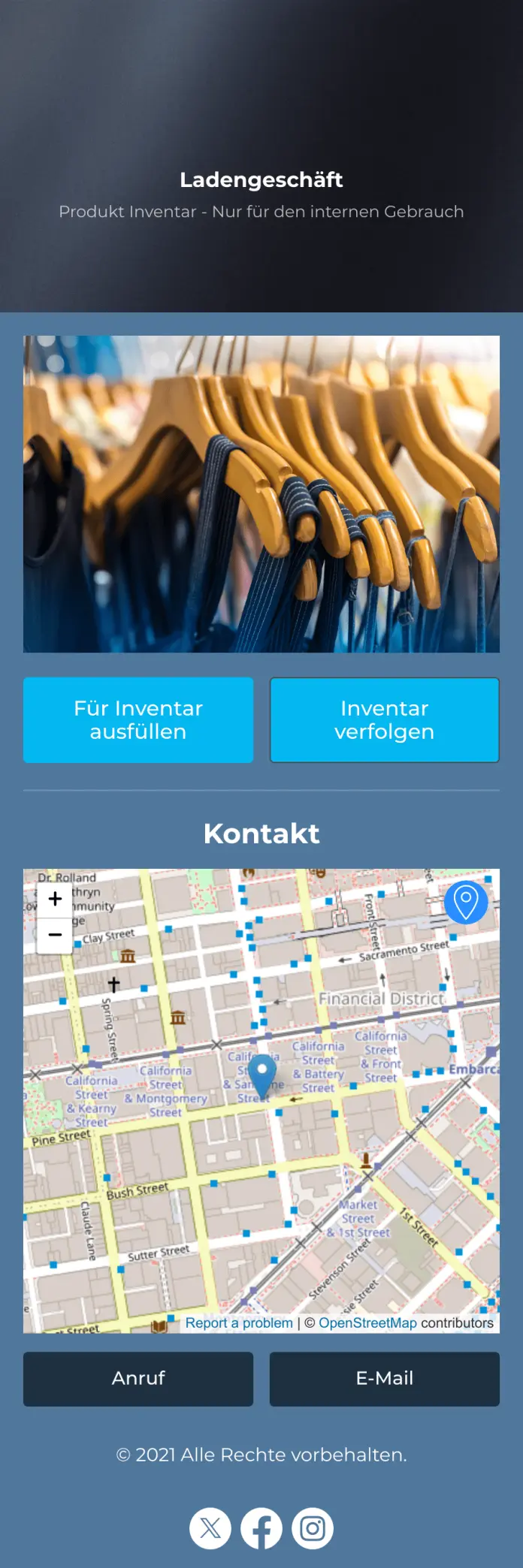 Laden Inventar App