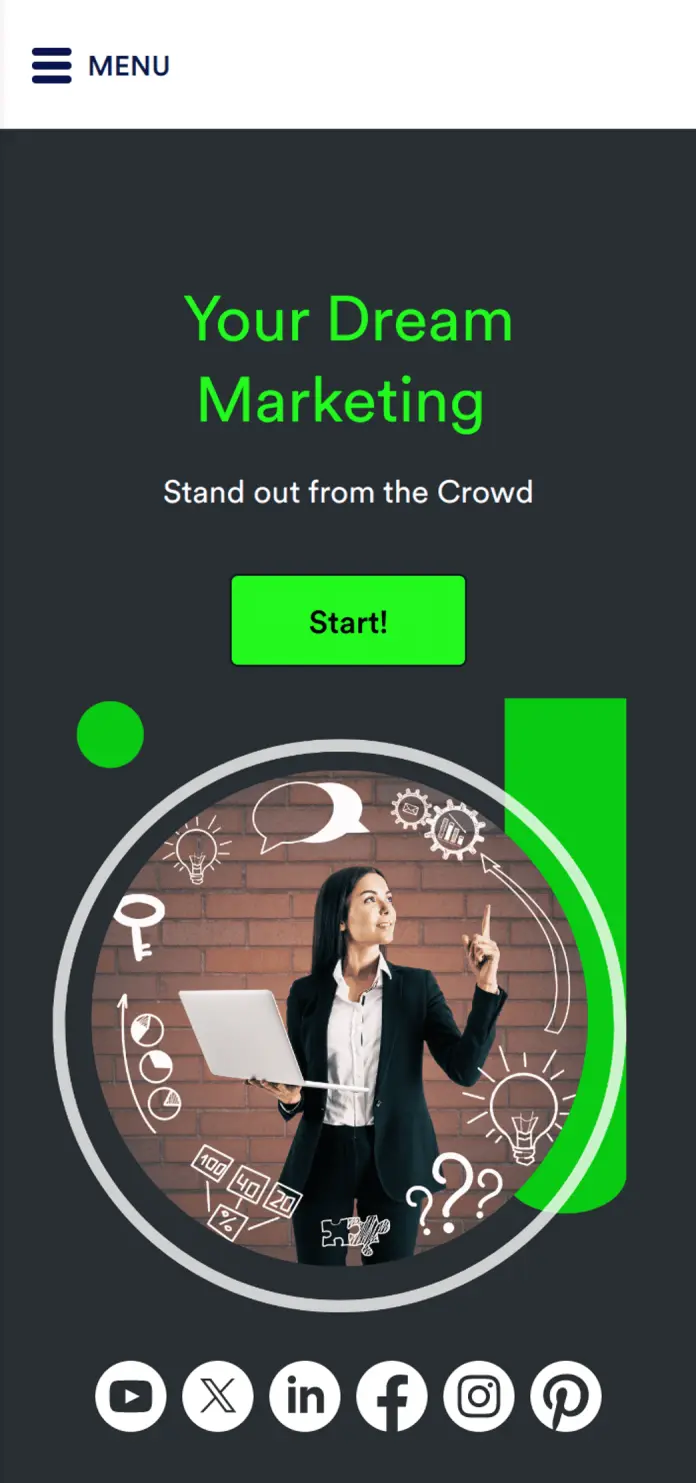 Marketing Agency App