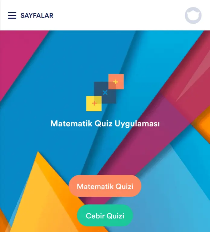 Matematik Quiz Uygulaması