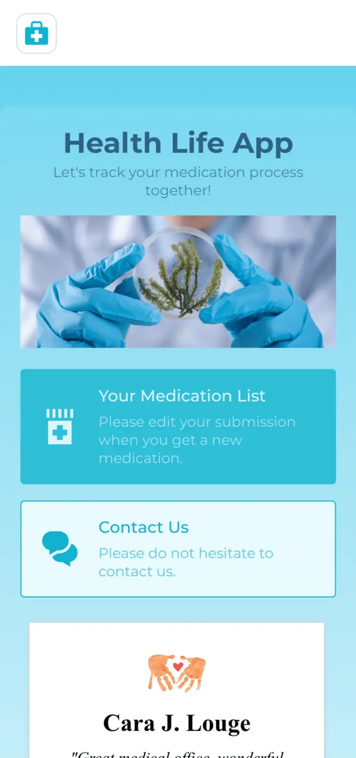 Medication Log App