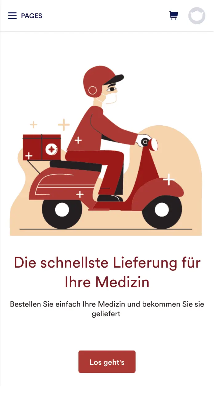 Medizin Lieferapp