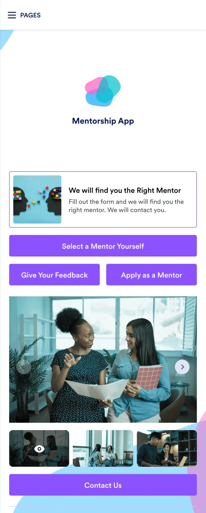 Mentorship App