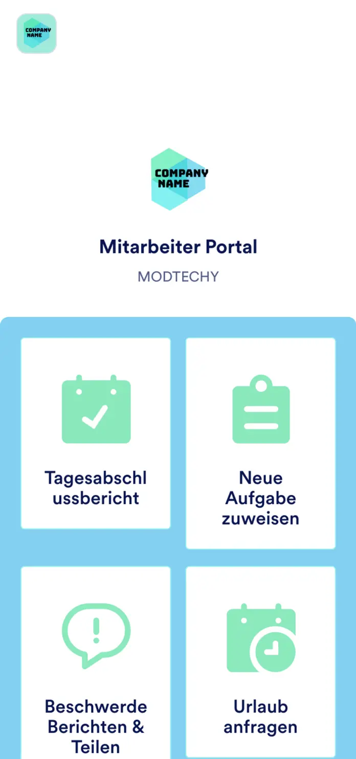 Mitarbeiter Portal App