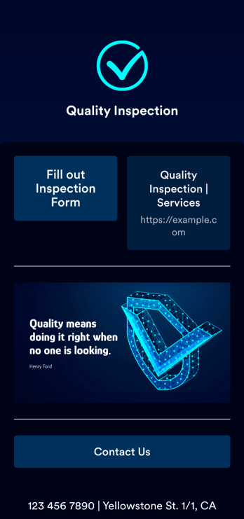 Mobile Inspection App Template