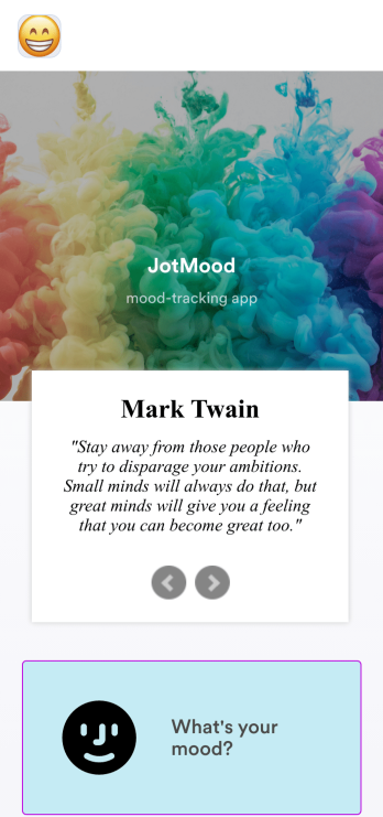 Mood Tracker App Template