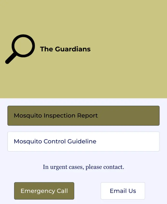 Mosquito Inspection App