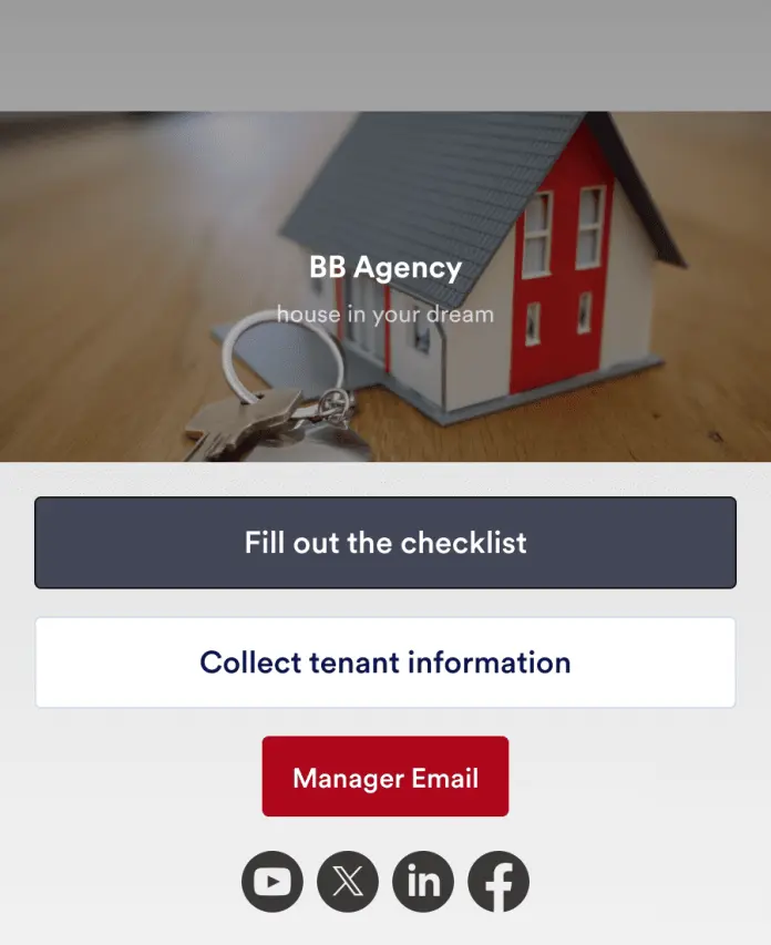 Move In Checklist App