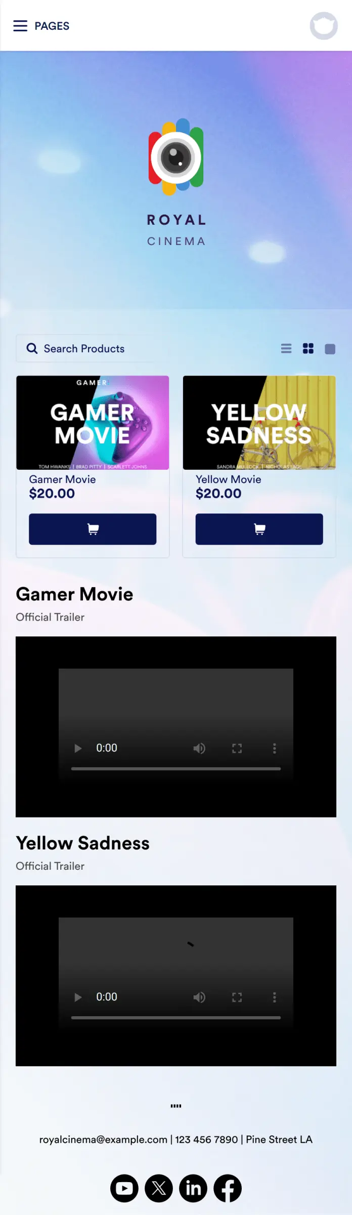 Online Cinema App