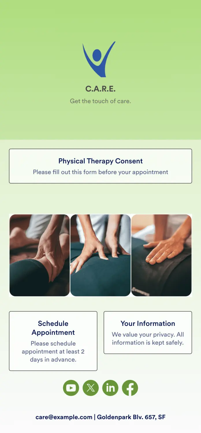 Physical Therapy App