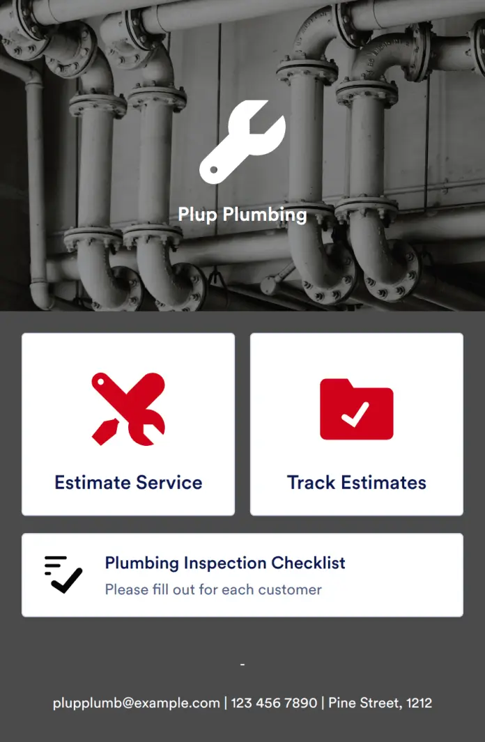 Plumbing Work Order App