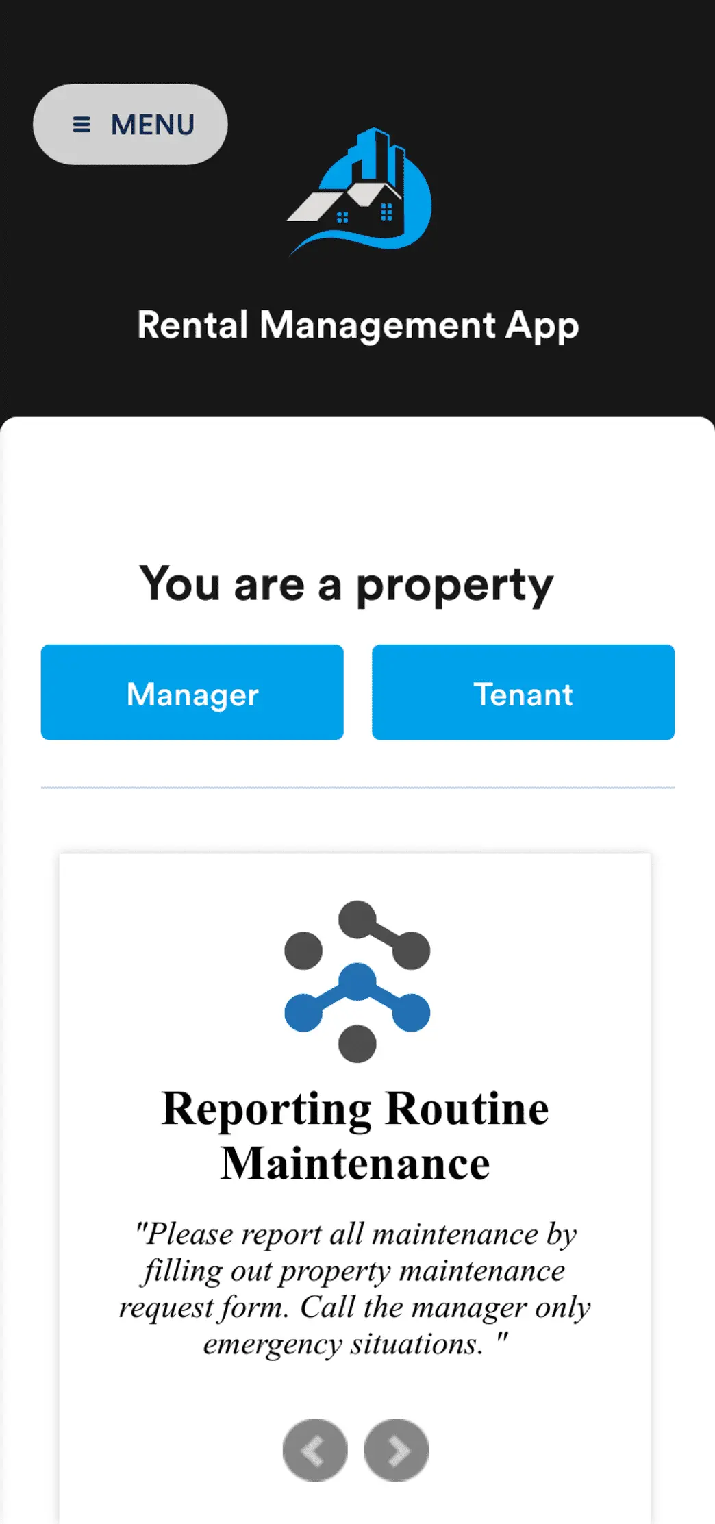 Rental Management App