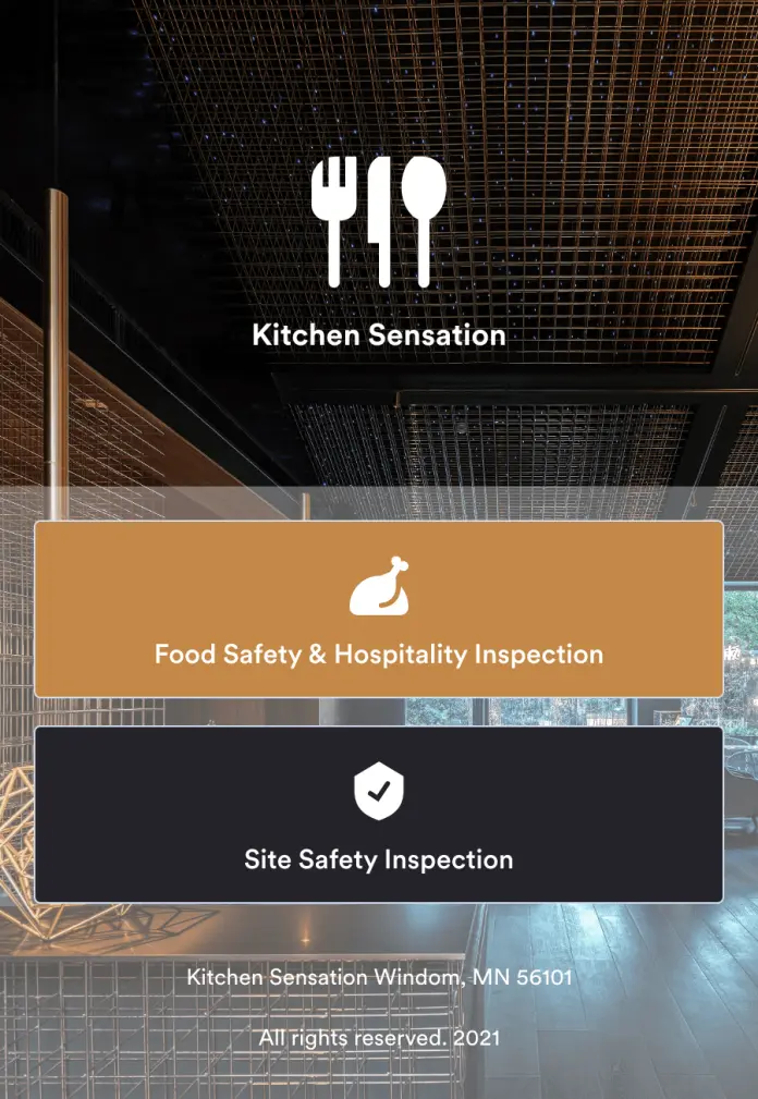 Restaurant Checklist App