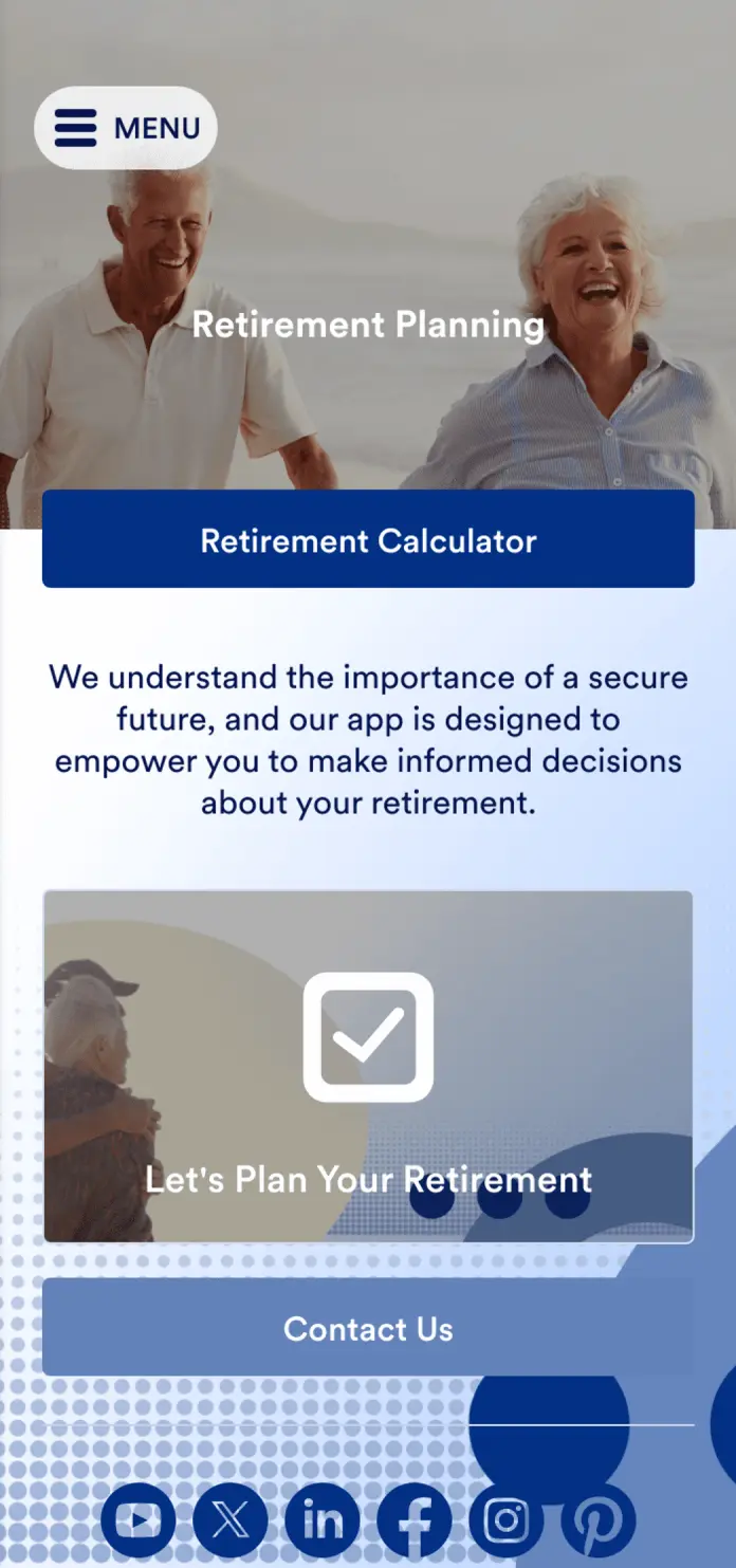 Retirement Planning App