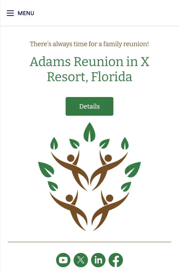 Reunion App