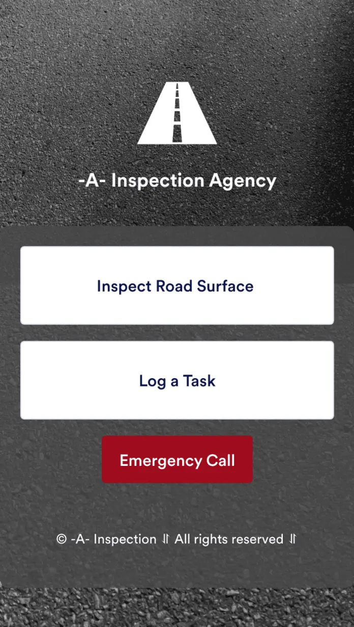 Road Surface Inspection App