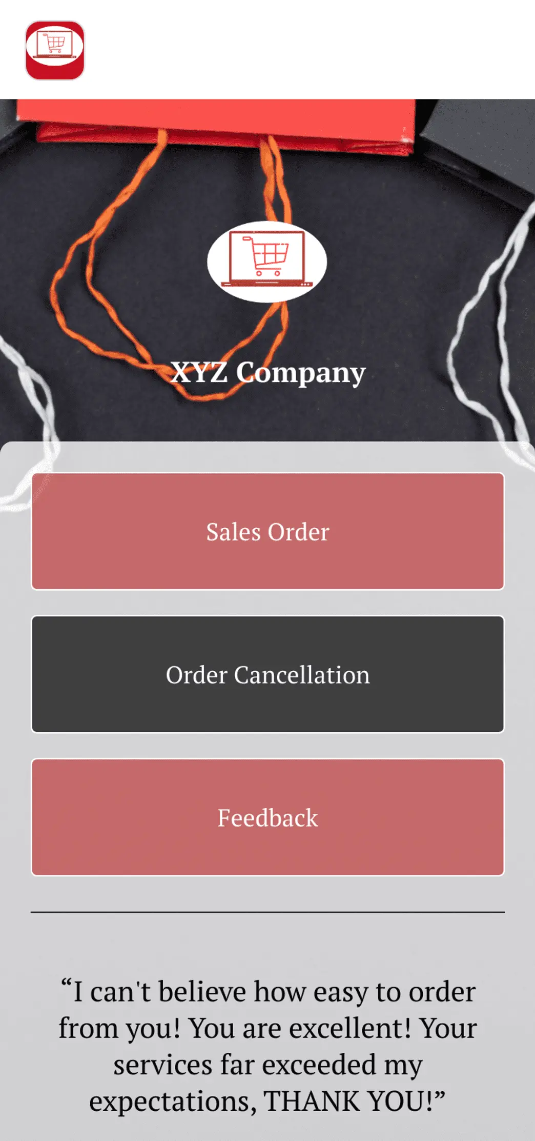Sales Order App
