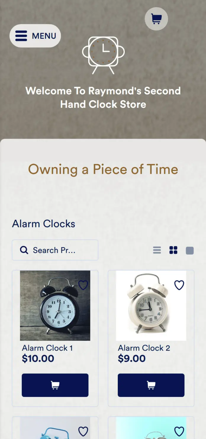 Second Hand Clock App