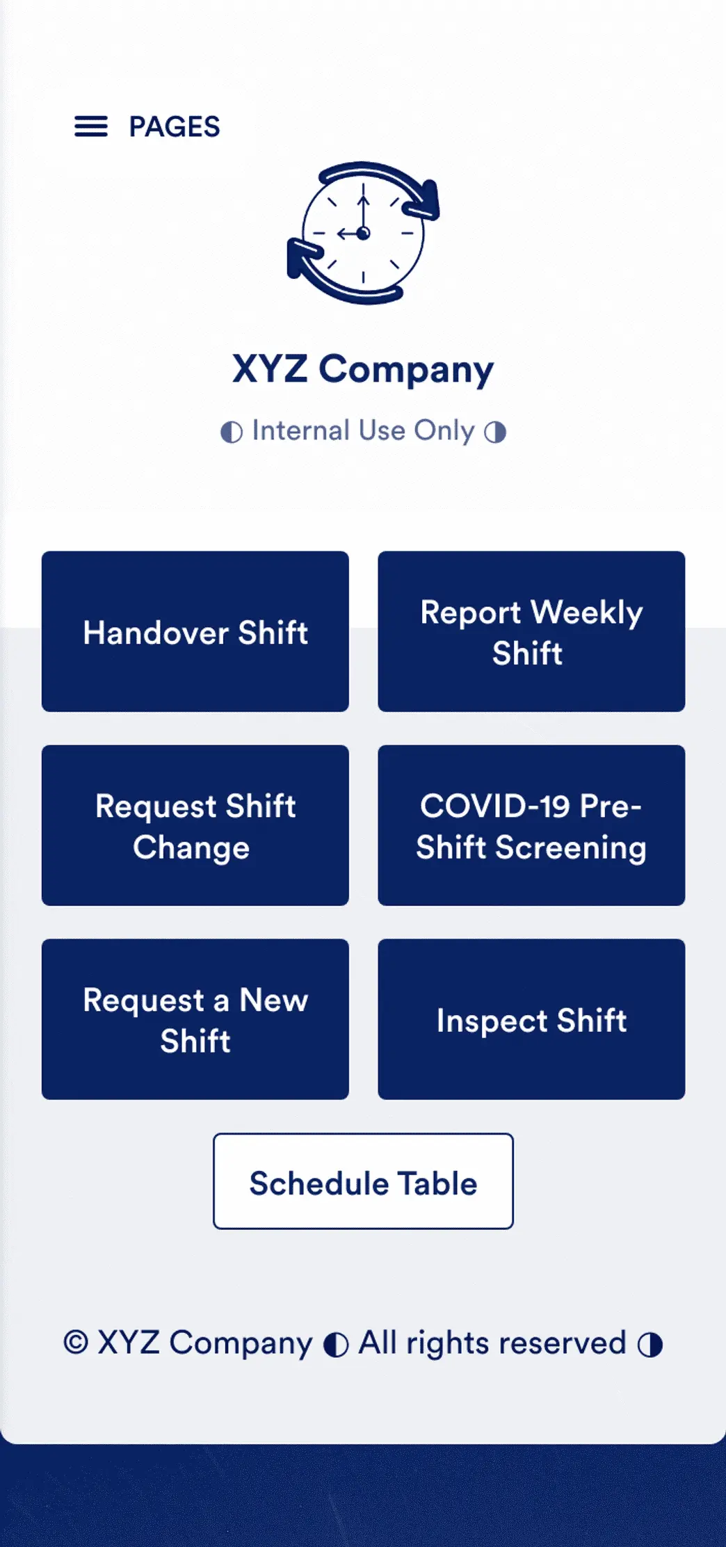 Shift Management App