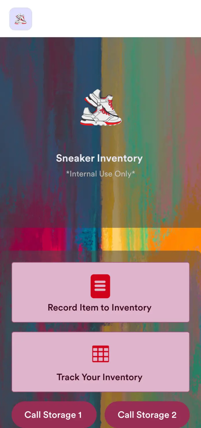 Sneaker Inventory App