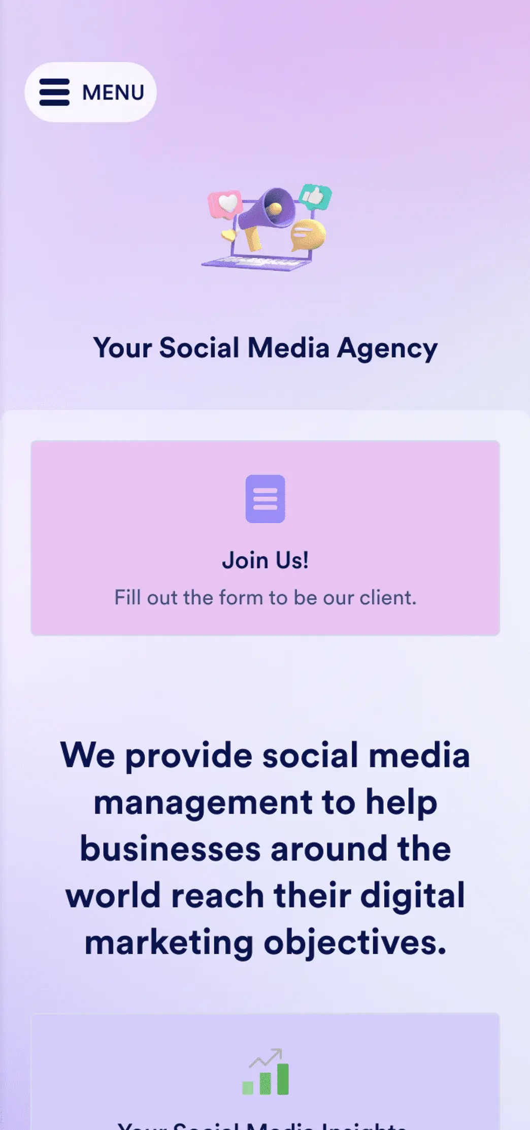 Social Media Marketing App