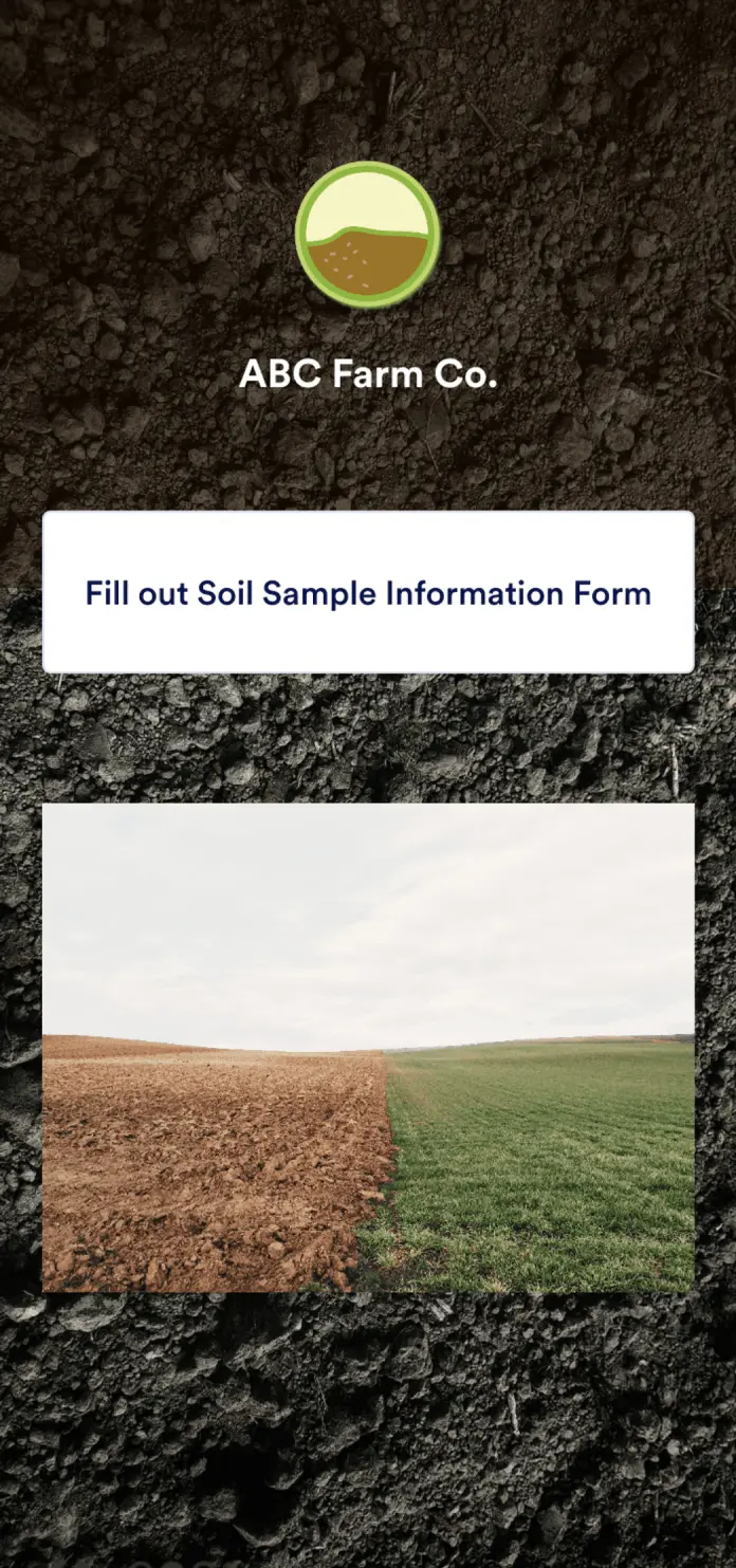 Soil Sampling App