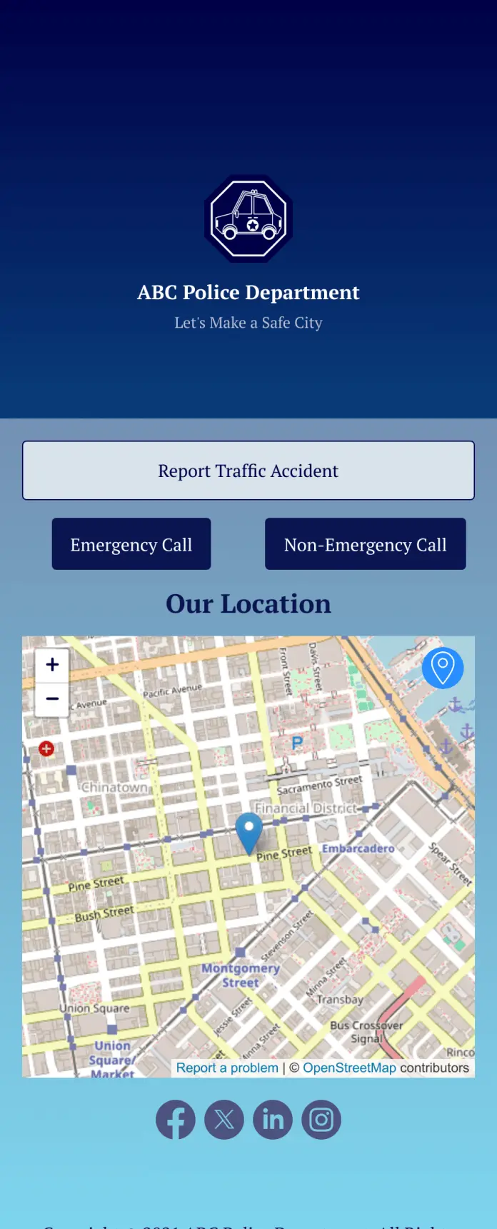 Traffic Accident App