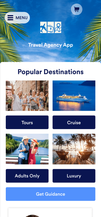 Travel Agency App Template