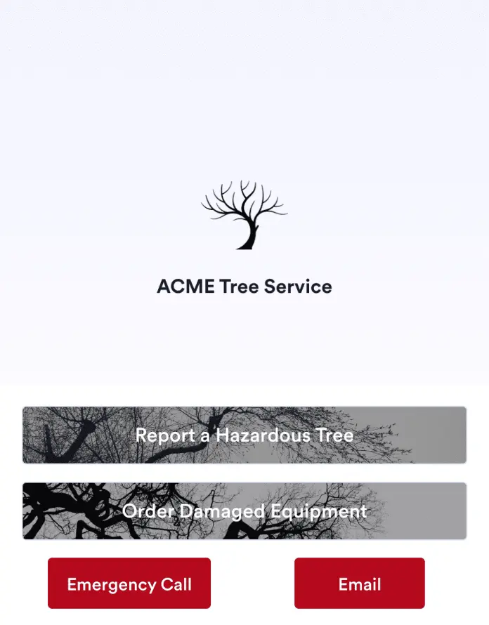 Tree Service App