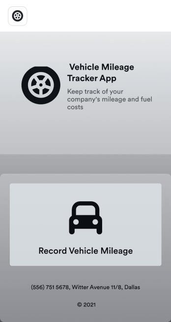 Vehicle Mileage Tracker App Template