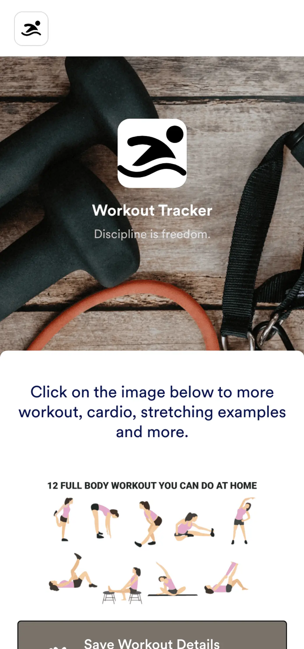 Workout Journal App