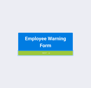Employee Warning Form Template