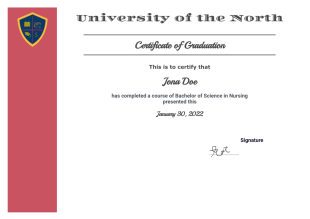 Free Graduation Certificate Template - PDF Templates
